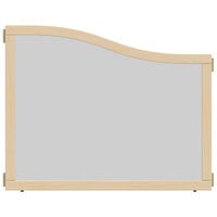 KYDZ Suite 1521JCTPL 36 1/2 inch x 29 1/2 inch E-Height / T-Height Acrylic See-Thru Cascade Panel