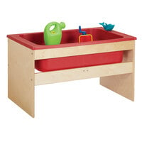 Young Time 7112YT 36 1/2 inch x 23 inch x 22 inch Laminate Sensory Table with Lid