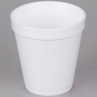Dart 10J12 10 oz. White Squat Foam Cup - 1000/Case