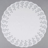 Hoffmaster 500260 16 1/2 inch Lace Doily - 500/Case