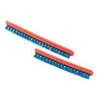 Sanitaire 52282A4 VGII VibraGroomer Blue Bristle Strip for Upright Vacuum Cleaners - 2/Pack