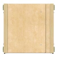 KYDZ Suite 1520JCTPW 24 inch x 2 inch x 24 1/2 inch T-Height Plywood Accordion Panel
