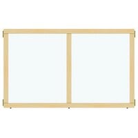 KYDZ Suite 1514JCEPL 48 inch x 29 1/2 inch E-Height Acrylic See-Thru Panel