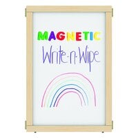 KYDZ Suite 1510JCAMG 24 inch x 35 1/2 inch A-Height Magnetic Write-n-Wipe Panel