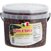 Frutto d'Italia Taggiasca Olives 320/360 Count - 4.4 lb. (2 kg) Pail