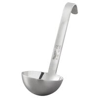 Vollrath 4970510 Jacob's Pride 5 oz. One-Piece Stainless Steel Ladle with Short Handle