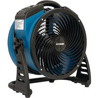 XPOWER P-26AR 4-Speed Industrial Axial Fan with GFCI Power Outlets - 1300 CFM; 115V