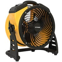 XPOWER FC-100 11" 4-Speed Portable High Velocity Whole Room Air Circulator Utility Fan - 1100 CFM; 115V