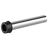 Regency 8 inch Stainless Steel Overflow Pipe for 1 1/2 inch - 1 3/4 inch Drains