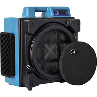 XPOWER X-4700A Professional 3-Stage Variable Speed HEPA Air Scrubber with GFCI Power Outlets - 2/3 hp
