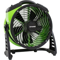 XPOWER FC-250D 13" DC Powered Brushless Whole Room Air Circulator Utility Fan - 1560 CFM; 115V