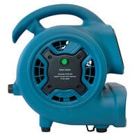 XPOWER P-260NT Freshen Aire Blue 4-Speed Compact Scented Air Mover with Ionizer and Timer - 1/5 hp