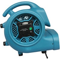 XPOWER P-450NT Freshen Aire Blue 3-Speed Compact Scented Air Mover with Ionizer and Timer - 1/3 hp