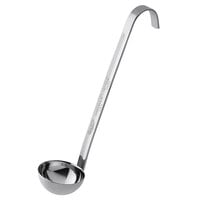Vollrath 58000 0.5 oz. Two-Piece Stainless Steel Ladle