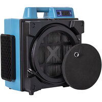 XPOWER X-4700AM Professional 3-Stage Variable Speed HEPA Air Scrubber with GFCI Power Outlets and Hour Meter - 2/3 hp
