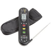 Taylor 9306N Dual Temp HACCP Digital Infrared Thermometer with Folding Thermocouple Probe