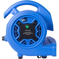 XPOWER P-150N Freshen Aire Blue 3-Speed Compact Scented Air Mover with Ionizer and Refillable Scent Cartridge - 1/8 hp