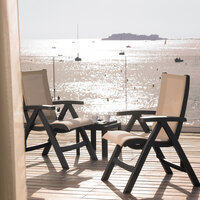 Grosfillex USPCT003 Jamaica Patio Table and Chairs Set