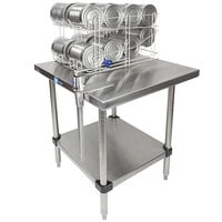 Edlund EDCS-11F Edvantage® Stationary Can Opening Station with S-11 Heavy-Duty Manual Can Opener