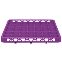 Carlisle RE49C89 OptiClean 49 Compartment Lavender Color-Coded Glass Rack Extender