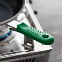 Choice 3-Pack Green Removable Silicone Pan Handle Sleeves for 7 inch and 8 inch, 10 inch and 12 inch, and 14 inch Fry Pans