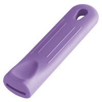Choice Purple Allergen-Free Removable Silicone Pan Handle Sleeve for 10 inch and 12 inch Fry Pans