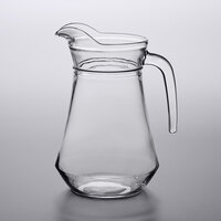 Acopa 44 oz. Glass Pitcher with High Pour Lip