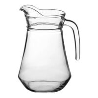 Acopa 44 oz. Glass Pitcher with High Pour Lip