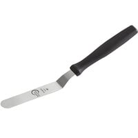 Mercer Culinary M18830P 4 1/4 inch Blade Offset Baking / Icing Spatula with Plastic Handle