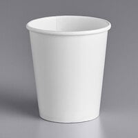 Choice 7 oz. White Poly Paper Cold Cup - 2000/Case