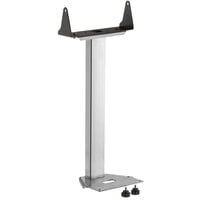 AvaWeigh 334BSTOWER 16 inch Stainless Steel Tower for 30 / 70 / 150 lb. Receiving Scales