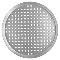 Vollrath PC14PCC 14" Perforated Clear Coat Anodized Heavy Weight Aluminum Cutter Pizza Pan