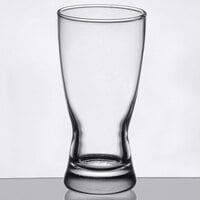Libbey 1178HT Hourglass 10 oz. Customizable Rim Tempered Pilsner Glass - 24/Case