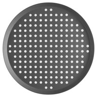 Vollrath PC12PHC 12" Perforated Hard Coat Anodized Heavy Weight Aluminum Cutter Pizza Pan