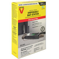 Victor Pest M914 Fast-Kill Disposable Mouse Bait Station   - 2/Pack