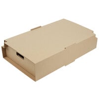 Sabert 9632 23 1/2 x 13 1/4 inch x 4 3/4 inch Extra Large Catering Tray with Cover - 15/Case
