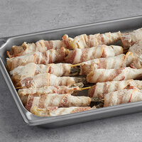 Les Chateaux de France 1.0 oz. Bacon Wrapped Shrimp on Skewer - 50/Case