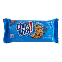 Nabisco Chips Ahoy! 1.55 oz. Chocolate Chip Cookie Snack Packs - 48/Case