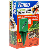 Terro T1812 8-Pack Outdoor Liquid Ant Bait Stakes