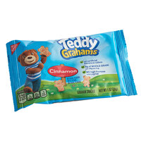 Nabisco Teddy Grahams 1 oz. Cinnamon-Flavored Snack Pack - 48/Case