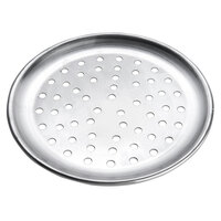 American Metalcraft PCTP10 10 inch Perforated Standard Weight Aluminum Coupe Pizza Pan