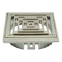 Zurn Elkay LC-FS06SS 6" Square Stainless Steel Floor Drain Grate for LC Series Modular Drain System