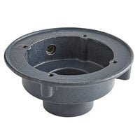 Zurn Elkay P415-3NH-P-SA Cast Iron Floor Drain Body with 3" No-Hub Outlet and 1/2" Trap Primer and Plug for Z415 Series Drains, Drilled for Stabilizer Assembly