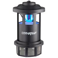 Dynatrap DT1750 Indoor/Outdoor Black Flying Insect Trap with AtraktaGlo Light - 14 Watts - 3/4 Acre Coverage
