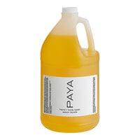 PAYA Papaya 1-Gallon Hand and Body Wash Jug - 4/Case
