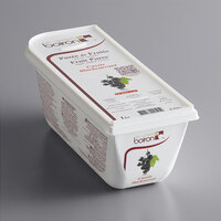 Les Vergers Boiron 2.2 lb. Blackcurrant 100% Fruit Puree - 6/Case