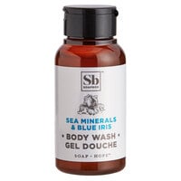 Soapbox 1 oz. Sea Minerals and Blue Iris Body Wash - 144/Case