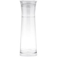 Tablecraft 10111 Gravity Pour 48 oz. Plastic Carafe with Strainer