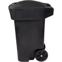 Toter 79A64-A0209 64 Gallon Fully Automated Blackstone Bear-Resistant Rectangular Wheeled Trash Can with Wheels and Locking Lid