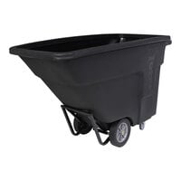 Toter NT010-00BLK 1 Cubic Yard Blackstone Tilt Truck / Trash Cart (825 lb.)